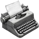 Typewriter logo